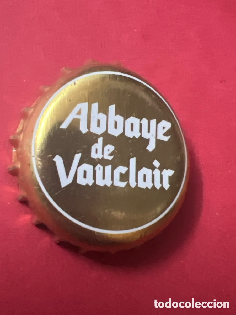 Coleccionismo de cervezas: T4/X58/M6. TAPON CORONA CAPSULA CHAPA CERVEZA ABBAYE DE VAUCLAIR (FRANCIA)