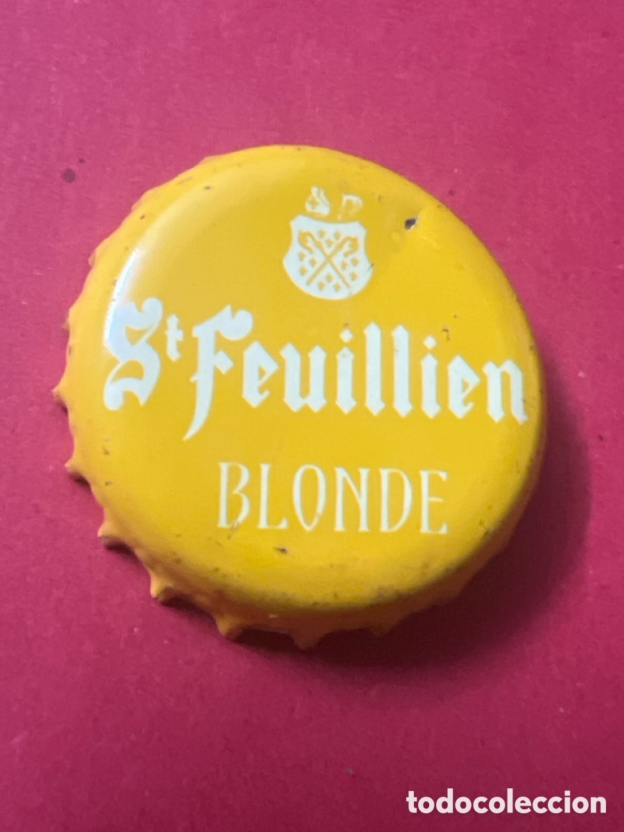 Coleccionismo de cervezas: T4/X58/N5. CHAPA CERVEZA - St Feuillien Blonde