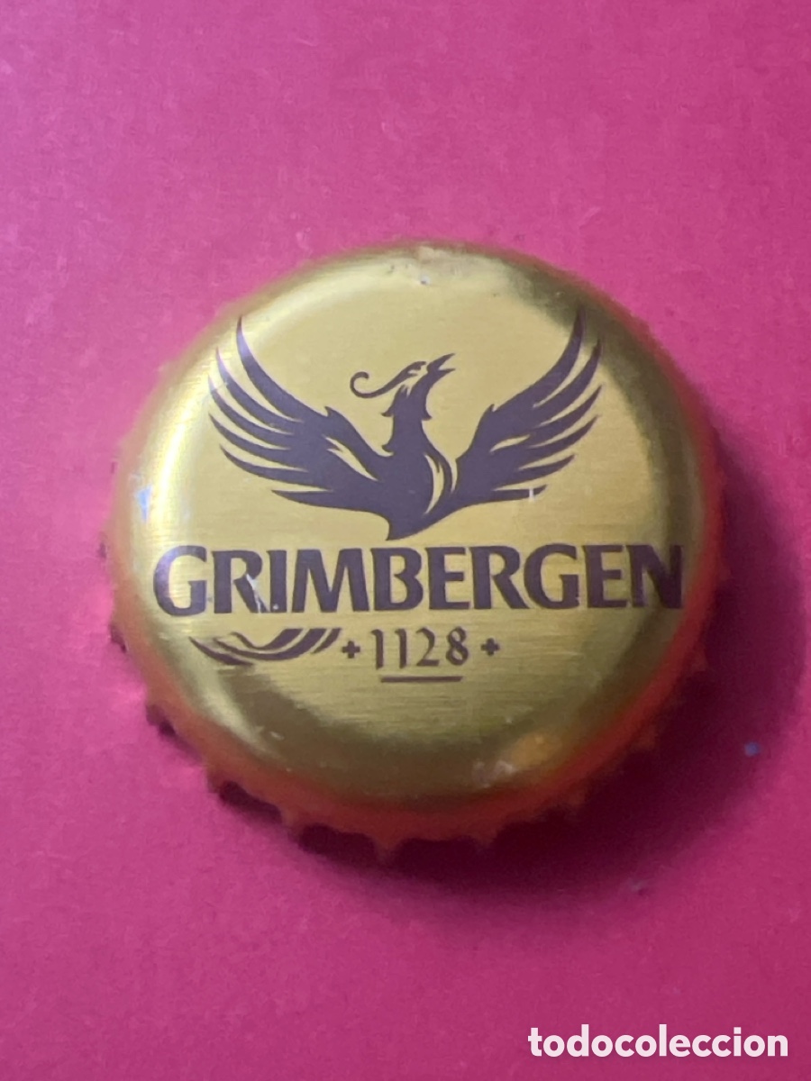 Coleccionismo de cervezas: T4/X58/O5 CHAPA CERVEZA GRIMBERGEN