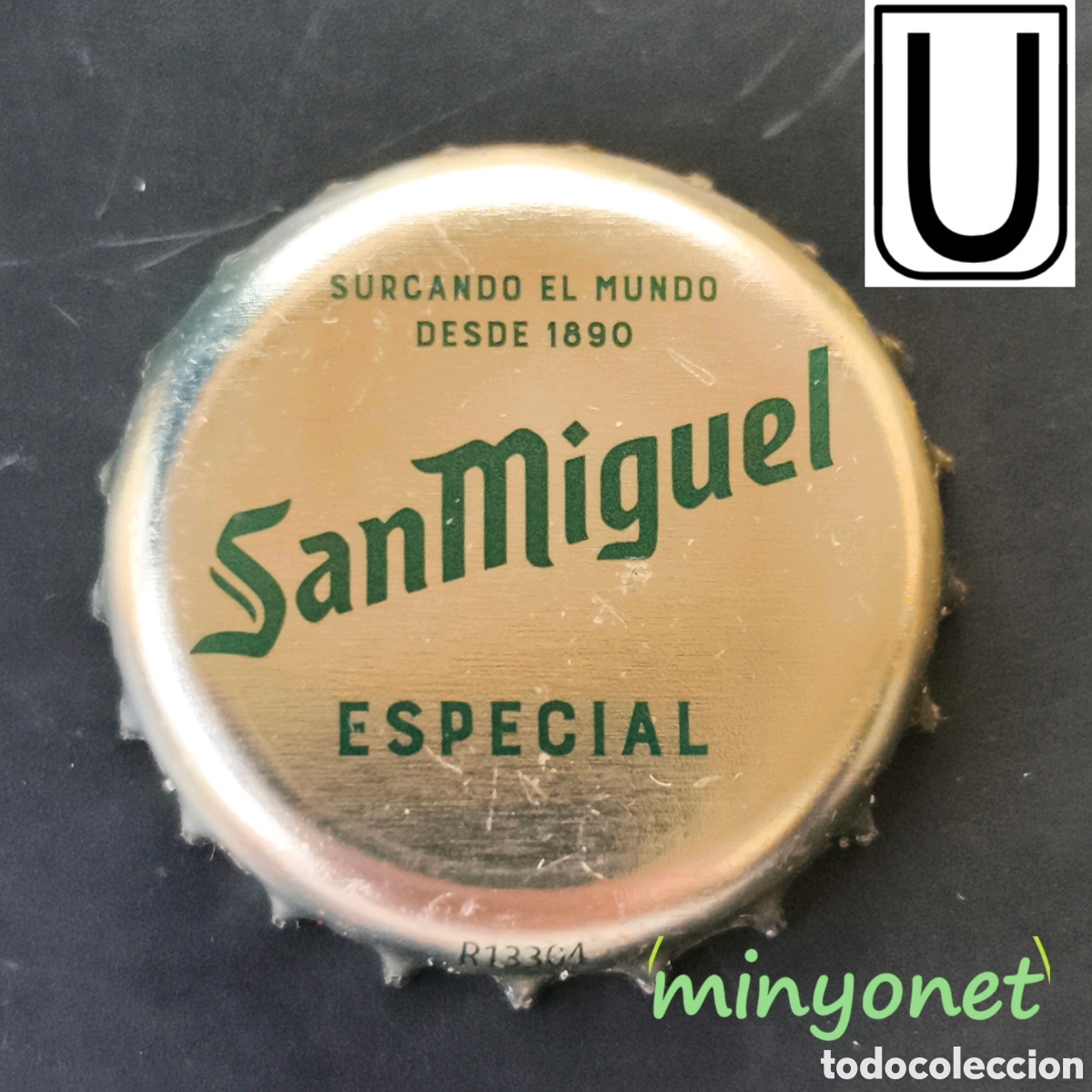 Coleccionismo de cervezas: Novedad chapa o Tapon corona Cerveza San Miguel Especial