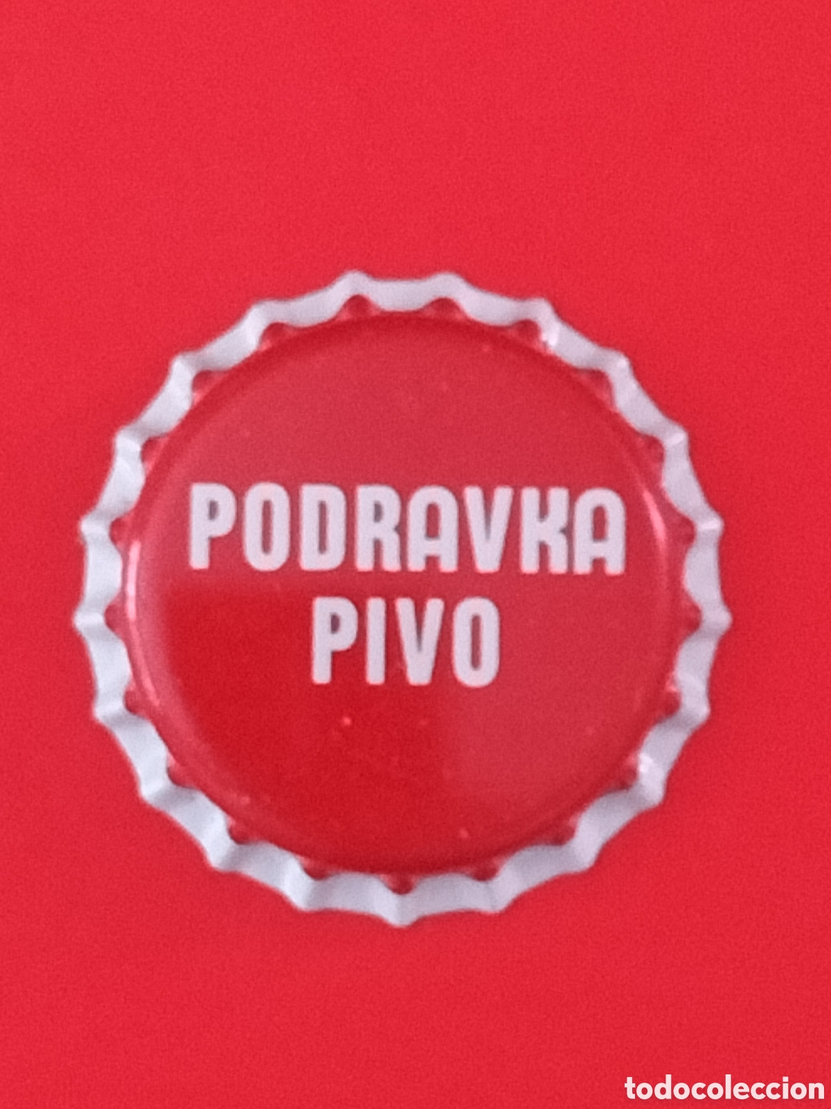 Coleccionismo de cervezas: CHAPA TAP&Oacute;N CORONA CERVEZA ANTIGUA YUGOSLAVIA