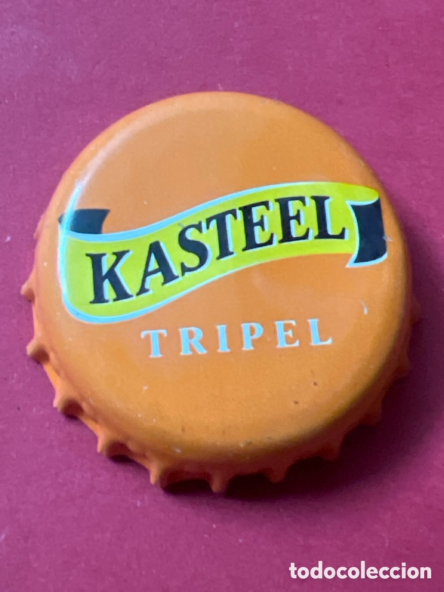 Coleccionismo de cervezas: T4/X58/Q5. Chapa tap&oacute;n corona de la cerveza belga KASTEEL TRIPEL