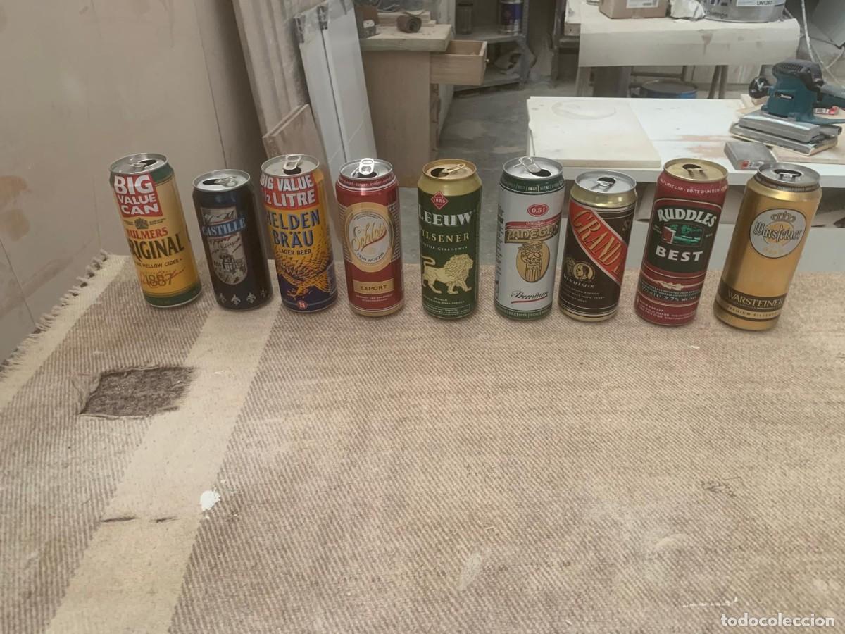 Coleccionismo de cervezas: Coleccion latas de cerveza (unas 100)
