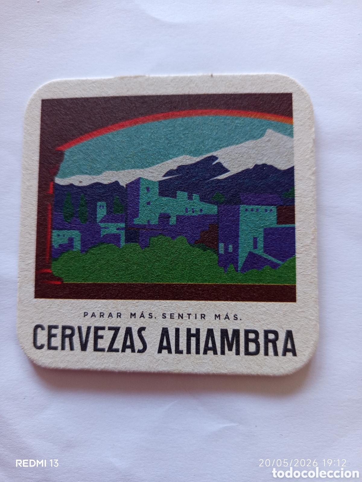 Coleccionismo de cervezas: POSAVASOS CERVEZA ALHAMBRA