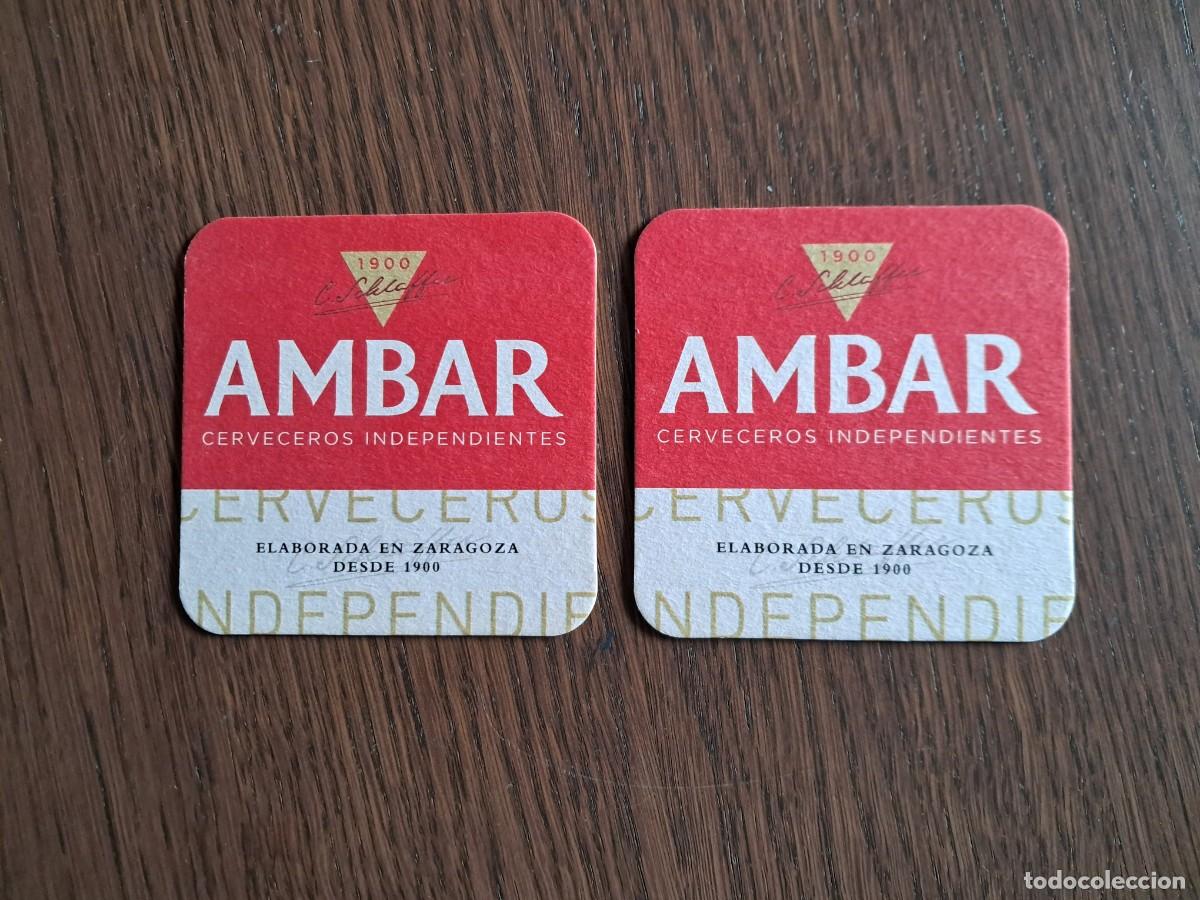 Coleccionismo de cervezas: posavasos de cerveza, Ambar, cerveceros independientes.