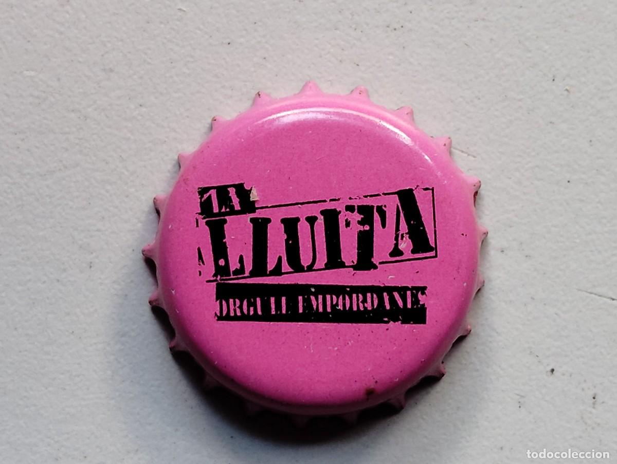 Coleccionismo de cervezas: TAPON CORONA CERVEZA ESPA&Ntilde;A ARTESANA LA LLUITA. USADO
