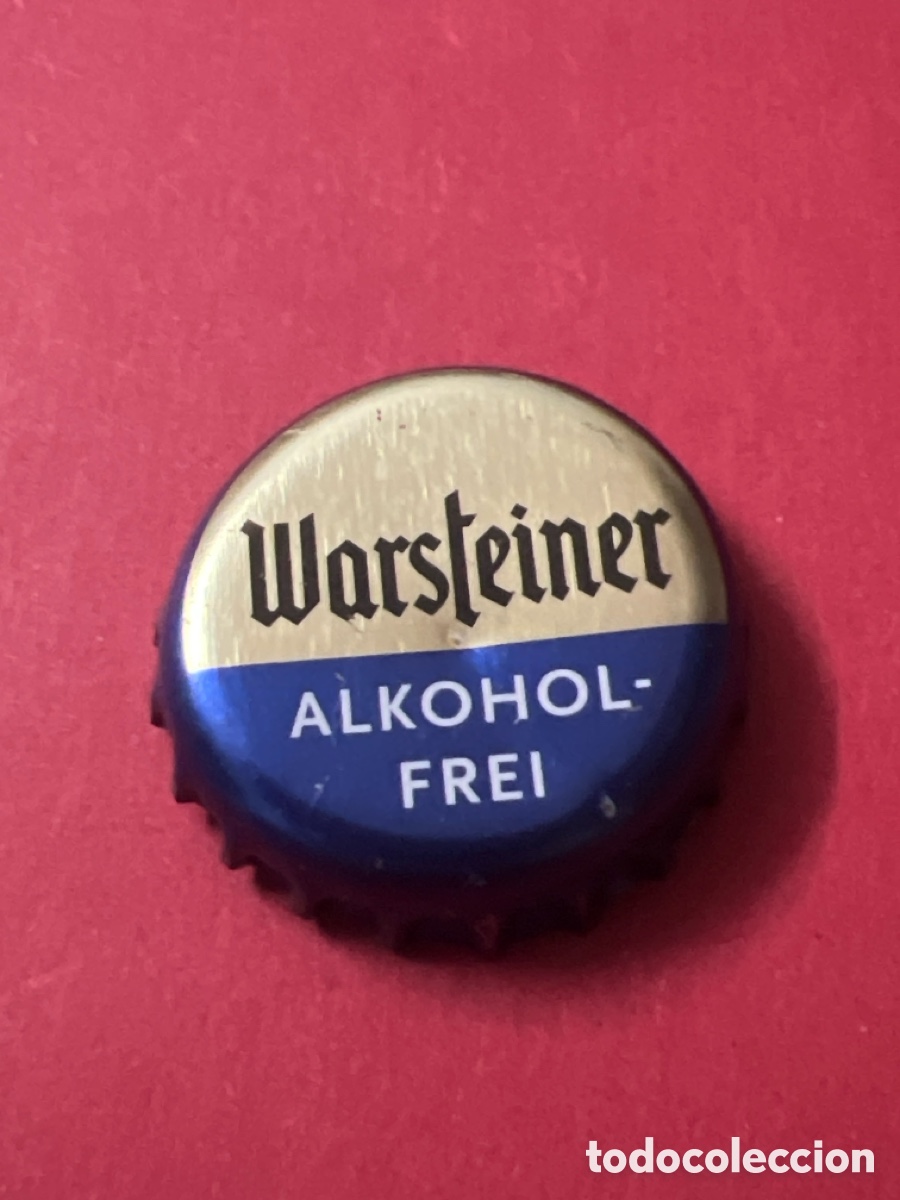 Colecionismo de cervejas: T4/X56/O1. CHAPA CERVEZA - ALEMANIA - Warsteiner Alkohol-frei