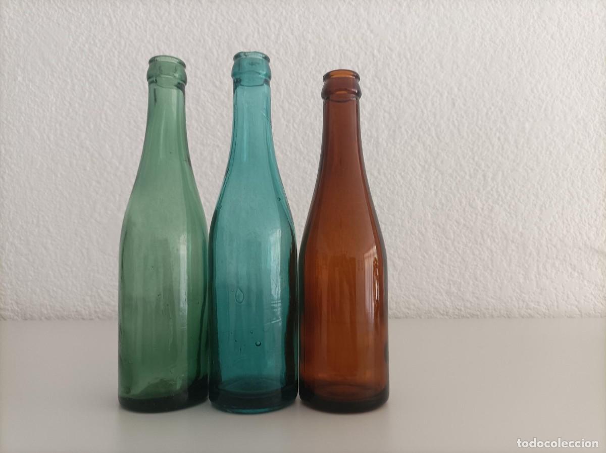 Coleccionismo de cervezas: Botellas antiguas lote