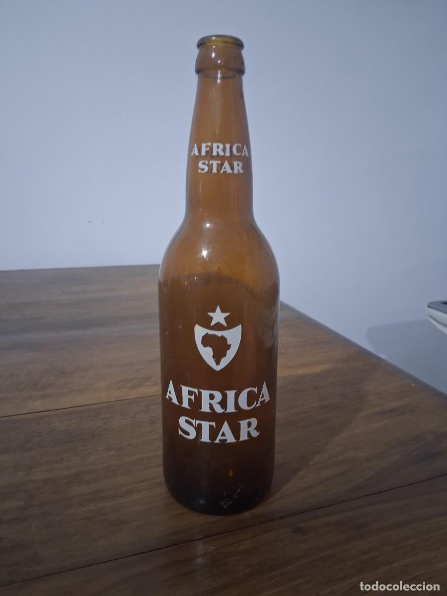 Coleccionismo de cervezas: Botella de 75 cl de cerveza &Aacute;frica Star Ceuta