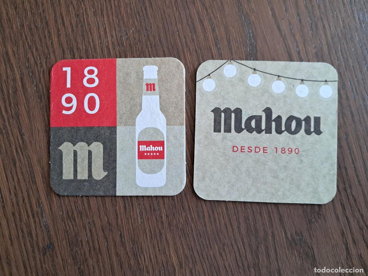 Coleccionismo de cervezas: posavasos de cerveza, Mahou, desde 1980.