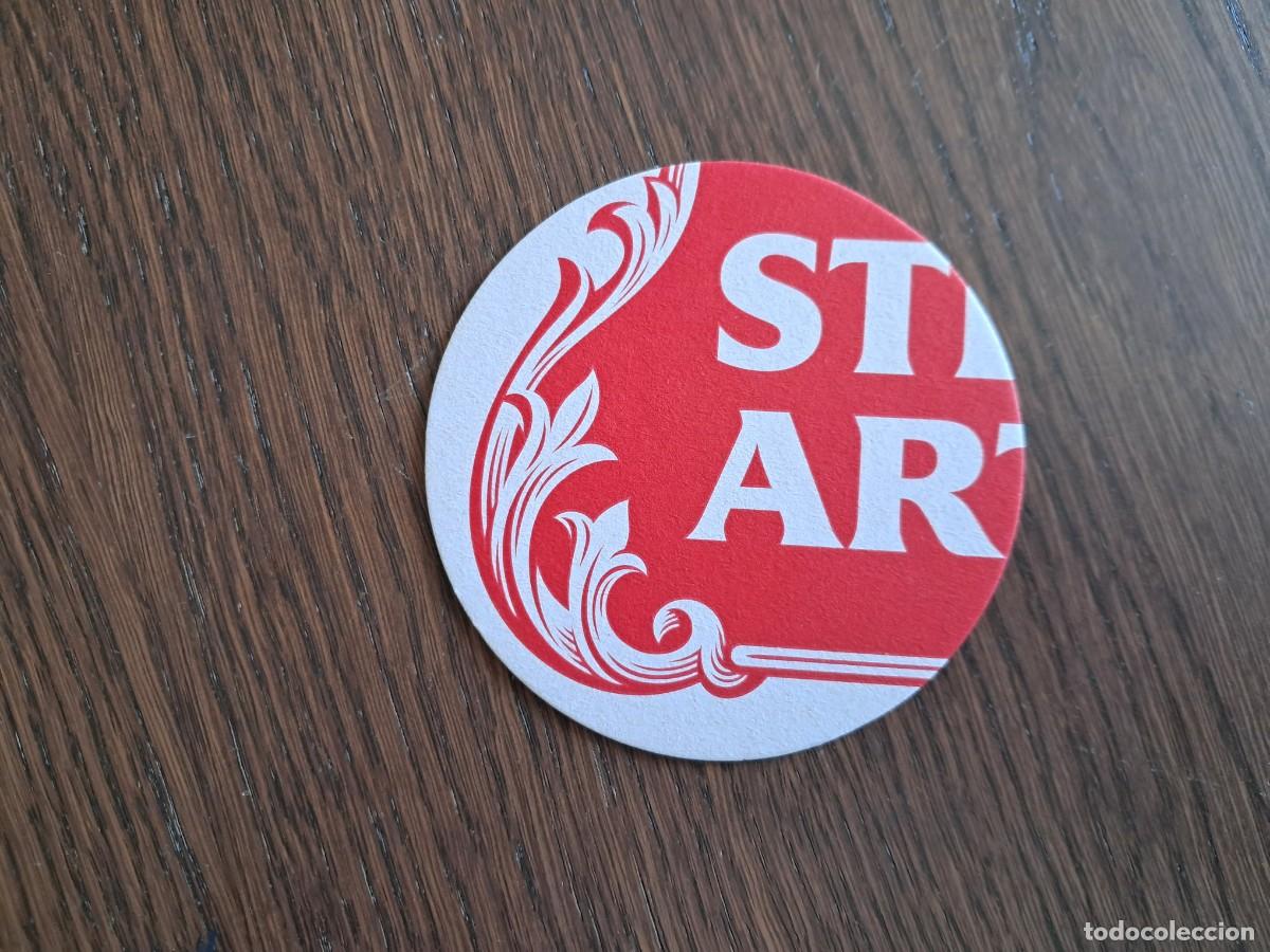 Collectionnisme de bi&egrave;res: posavasos de cerveza, Stella Artois.