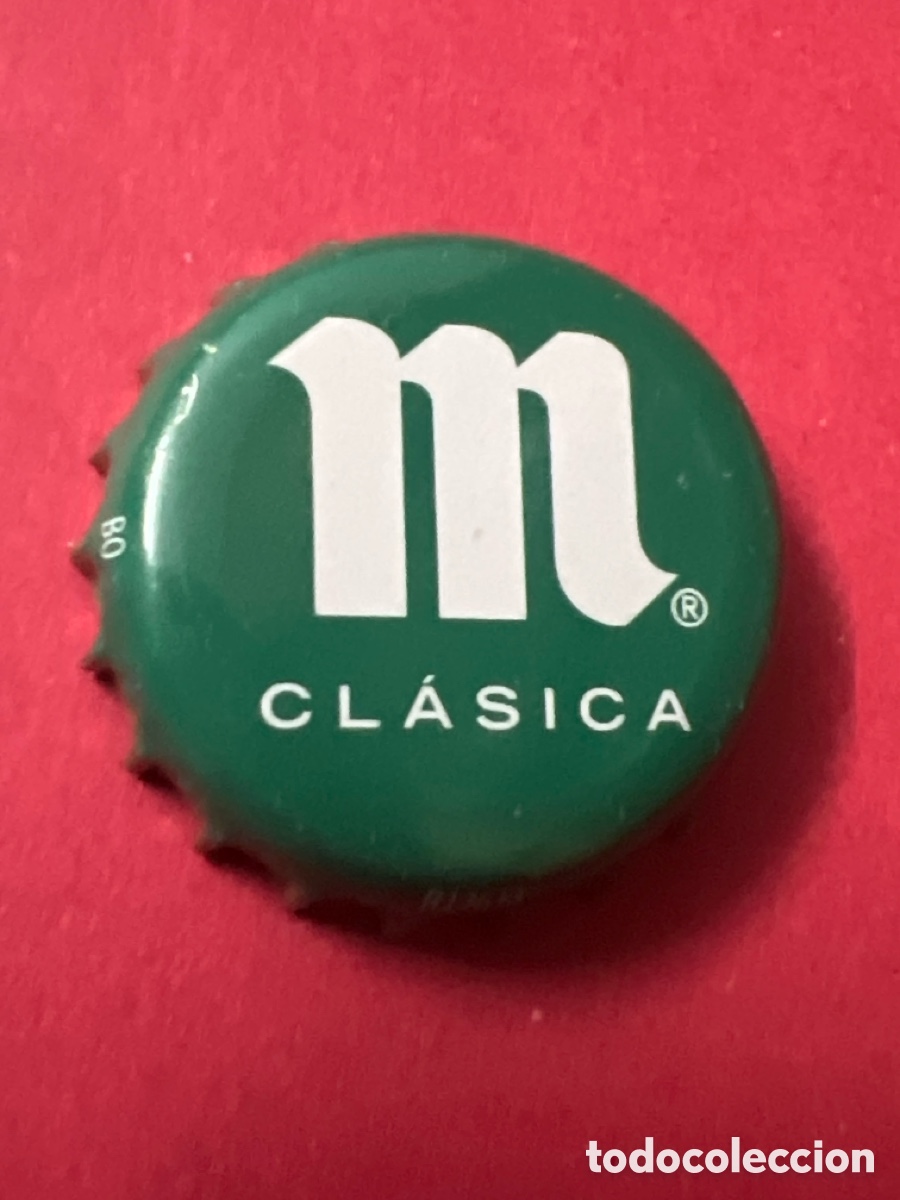 Coleccionismo de cervezas: T4/X52/E4. MAHOU CLASICA VERDE. CHAPA CERVEZA. CHAPA - TAPA - CORONA - CAPS- TAPON - GORRA CROWS.