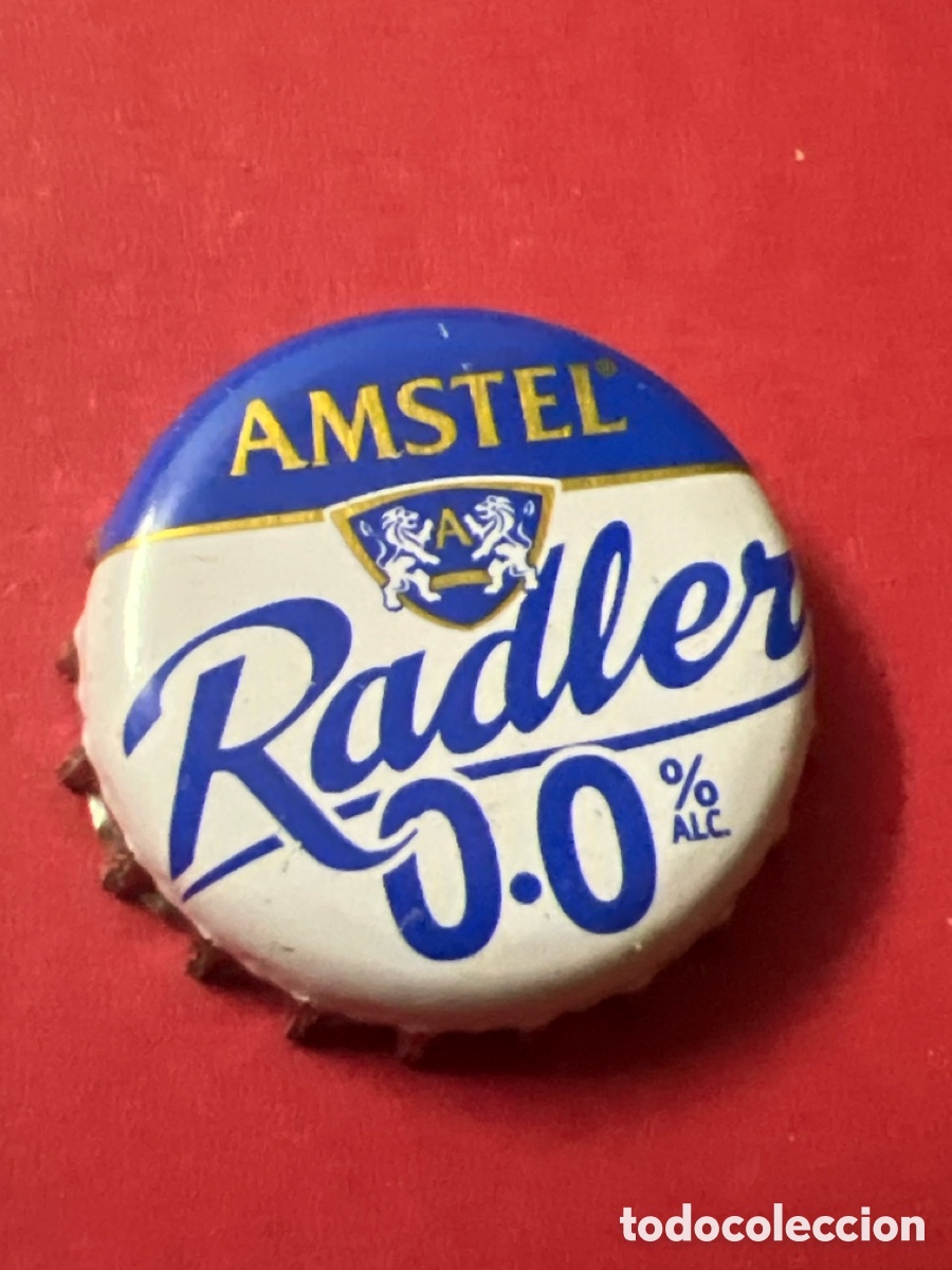 Coleccionismo de cervezas: T4/X52/K1. CHAPA CERVEZA - Amstel Radler 0.0% Alc. A