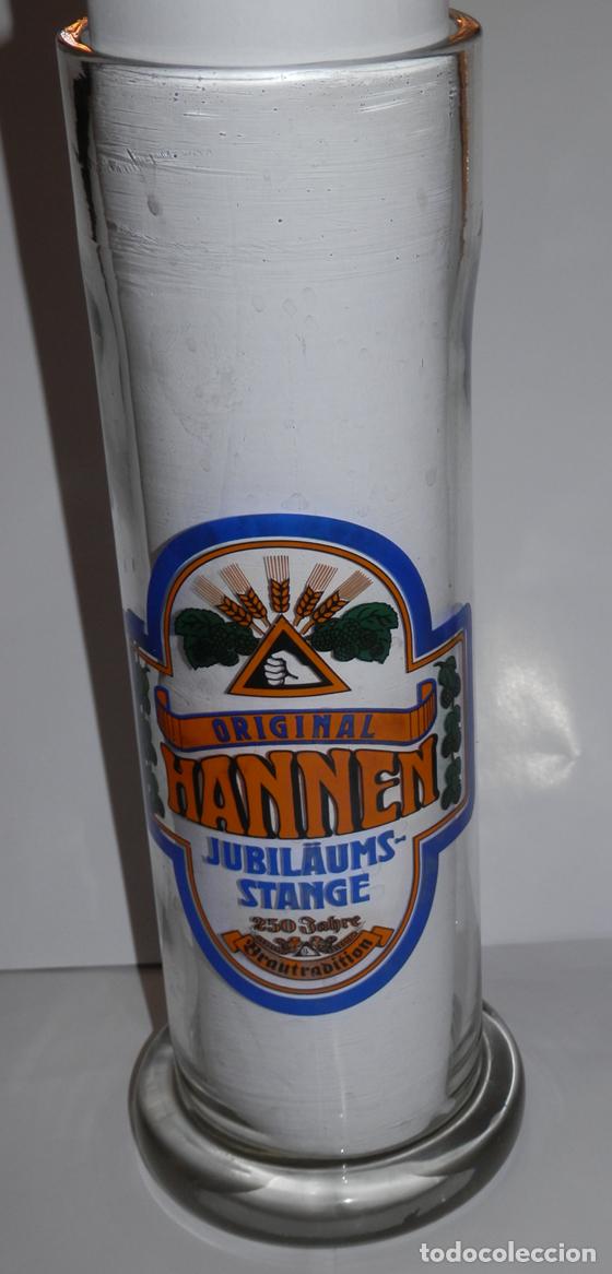 Coleccionismo de cervezas: VASO DE LA CERVEZA HANNEN - Foto 1