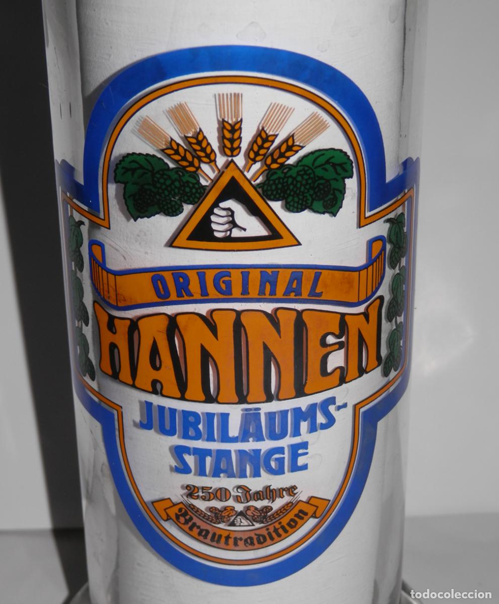 Coleccionismo de cervezas: VASO DE LA CERVEZA HANNEN - Foto 2