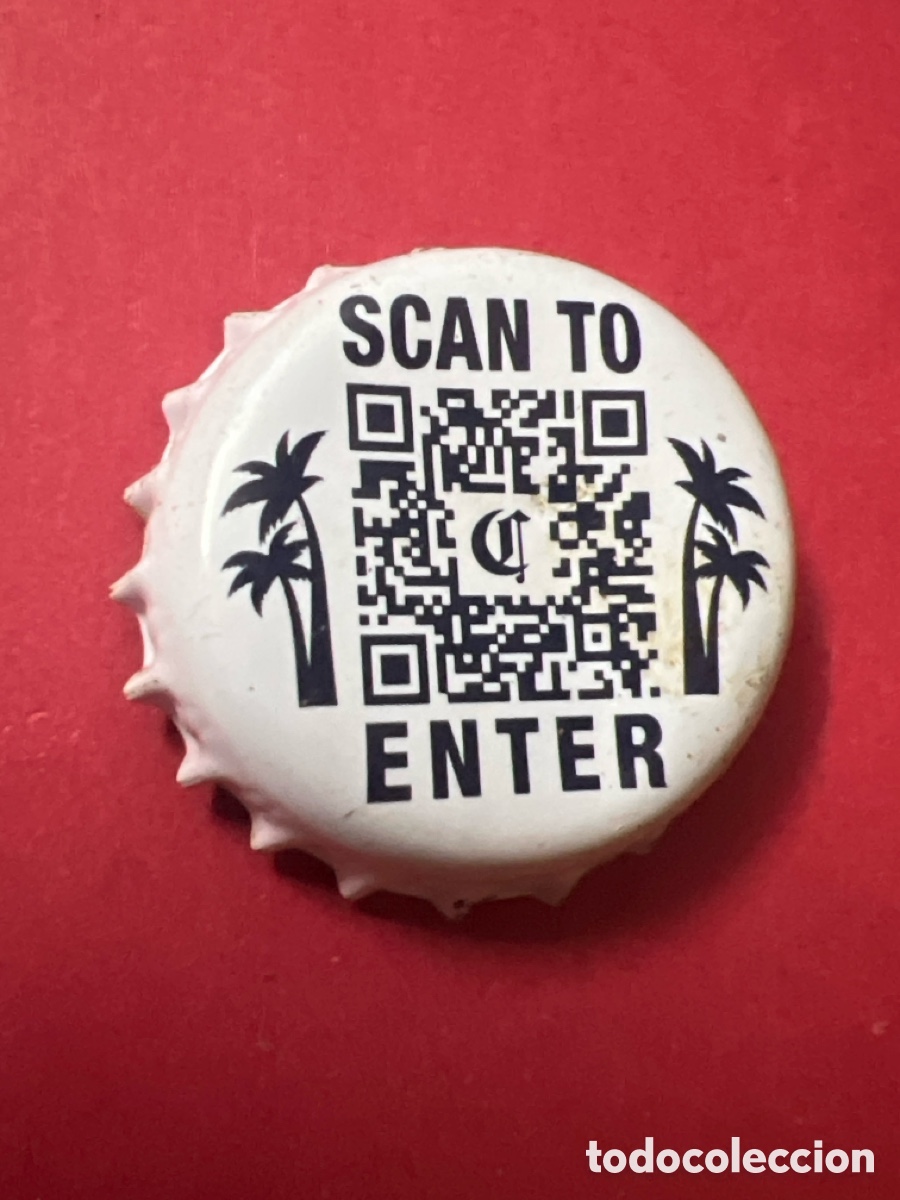 Coleccionismo de cervezas: T4/X52/P1. T4/X52/M1. CHAPA CERVEZA - Scan To Enter C