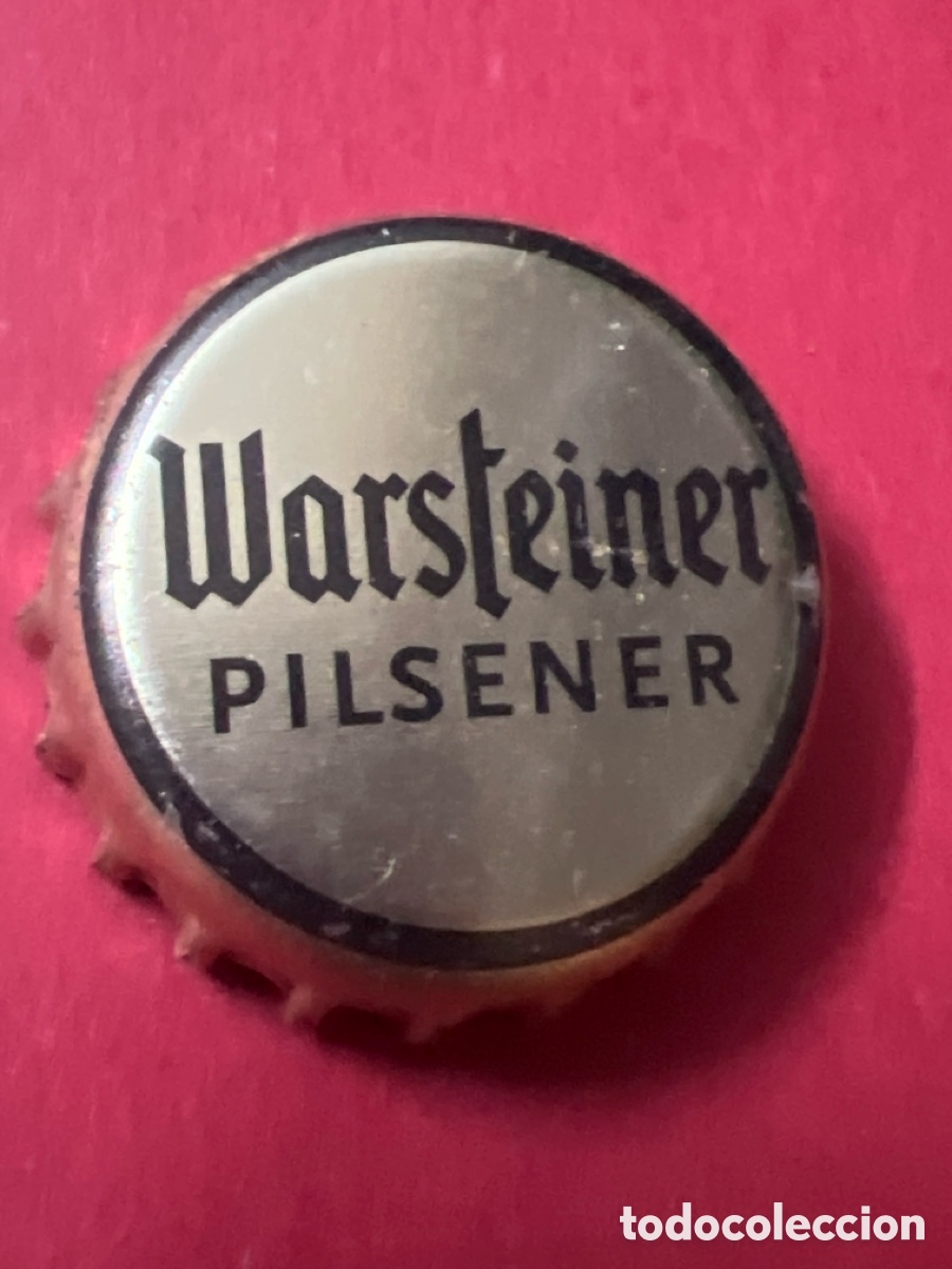 Coleccionismo de cervezas: T4/X52/Q4. CHAPA CERVEZA - Warsteiner Pilsener