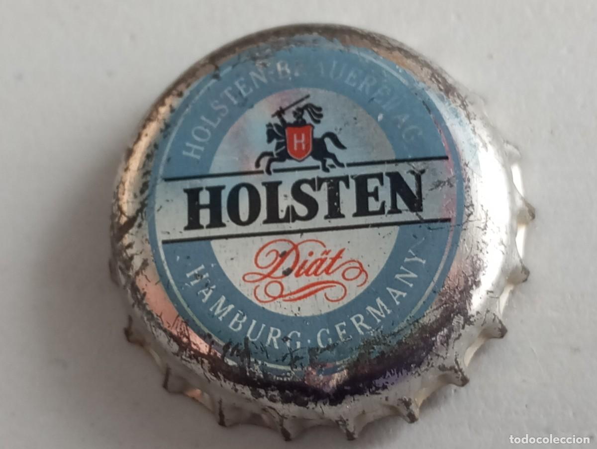 Coleccionismo de cervezas: Chapa tap&oacute;n corona de la cerveza alemana HOLSTEN DI&Auml;T