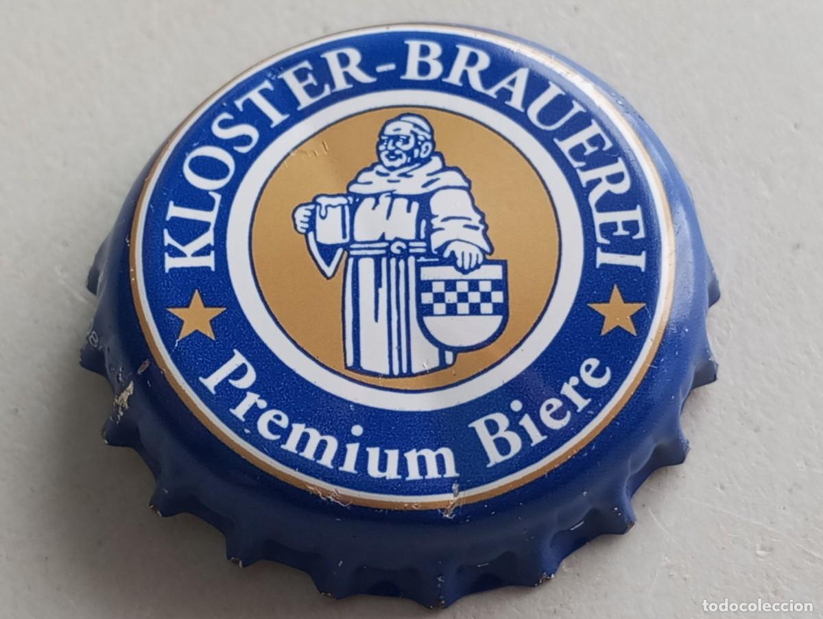 Coleccionismo de cervezas: Chapa tap&oacute;n corona de la cerveza alemana KLOSTER BRAUEREI PREMIUM BIERE