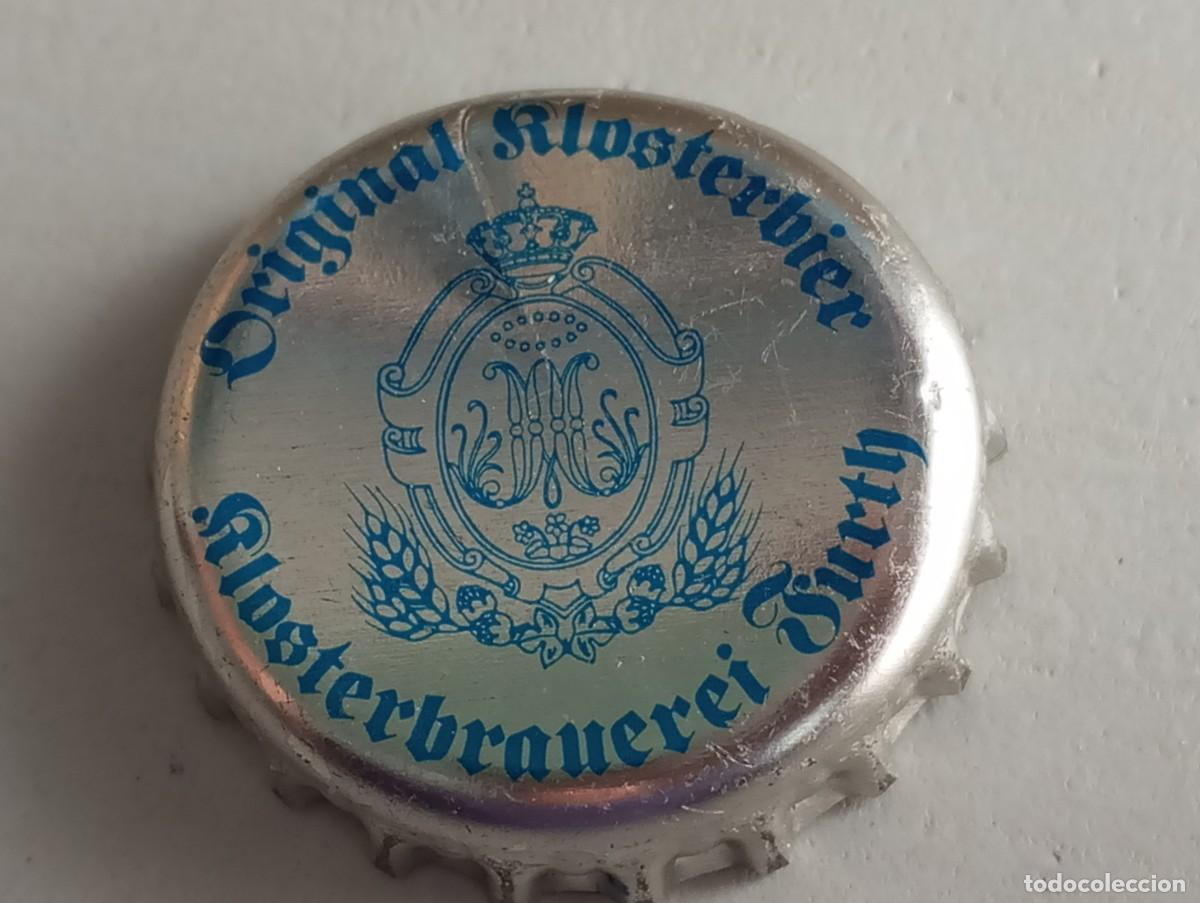 Coleccionismo de cervezas: Chapa tap&oacute;n corona de la cerveza alemana KLOSTERBRAUEREI FURTH ORIGINAL KLOSTERBIER