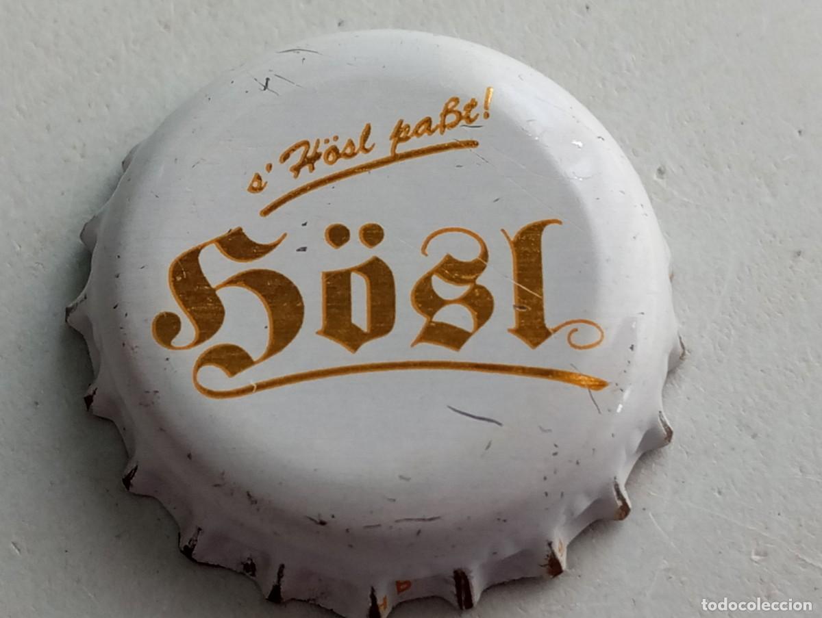 Coleccionismo de cervezas: Chapa tap&oacute;n corona cerveza alemana H&Ouml;SL