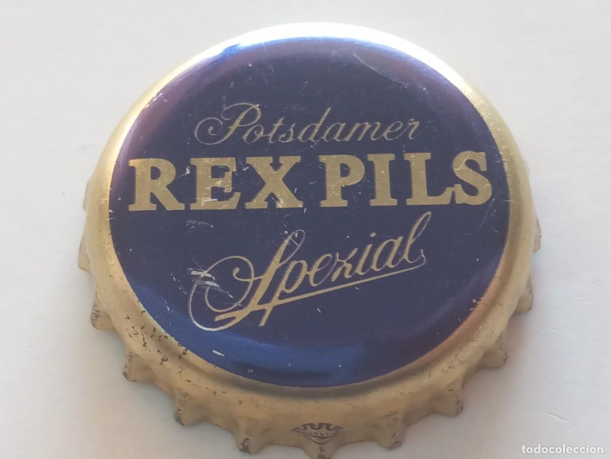 Coleccionismo de cervezas: Chapa tap&oacute;n corona cerveza alemana POTSDAMER REX PILS SPEZIAL