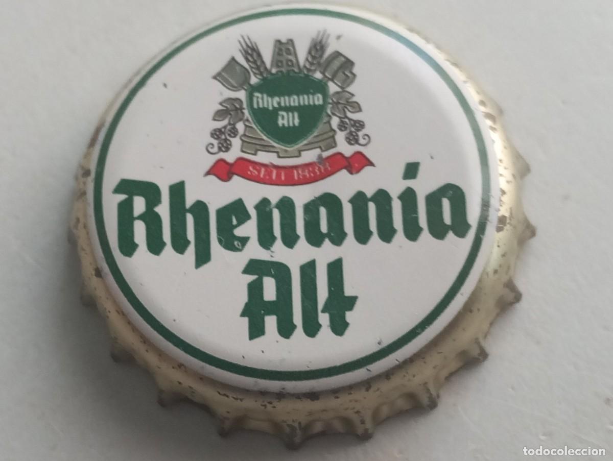 Coleccionismo de cervezas: Chapa tap&oacute;n corona cerveza alemana RHENANIA ALT SEIT 1838