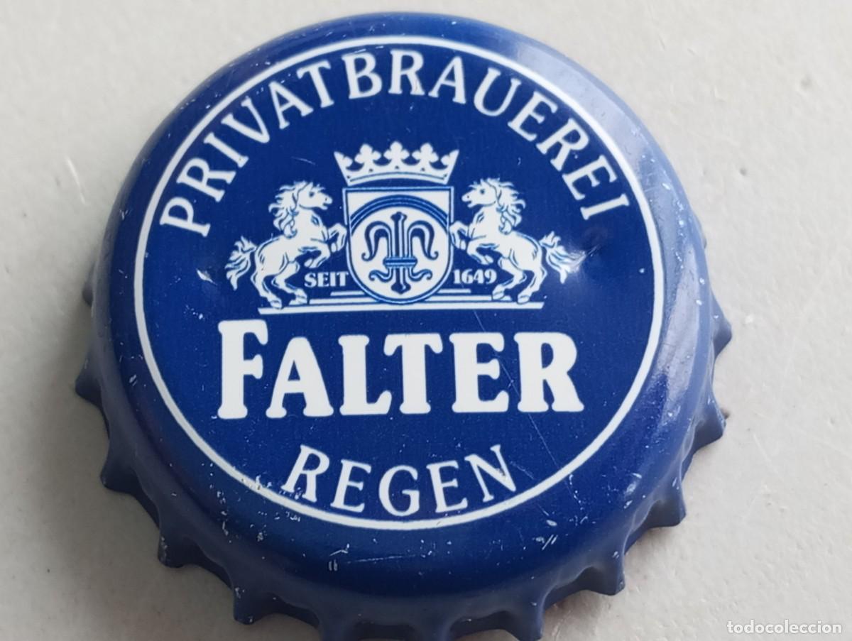Coleccionismo de cervezas: Chapa tap&oacute;n corona cerveza alemana FALTER PRIVATBRAUEREI SEIT 1649 - REGEN