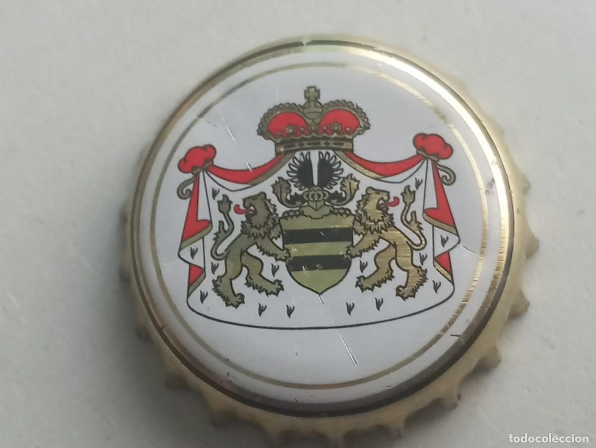 Sammeln von Brauereiartikeln: Chapa tap&oacute;n corona de la cerveza alemana F&Uuml;RST YSENBURG JUBIL&Auml;UMS-BIER