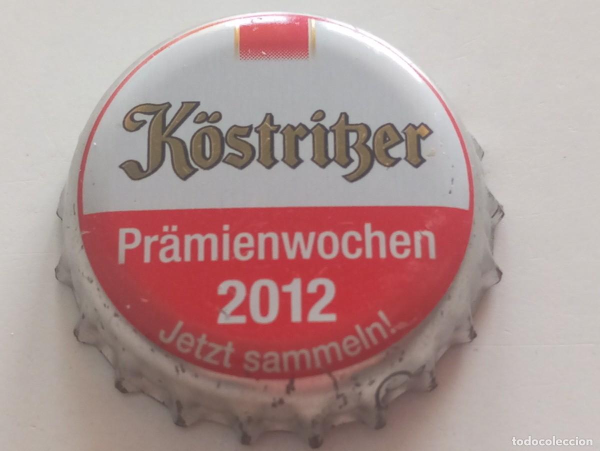 Coleccionismo de cervezas: Chapa tap&oacute;n corona de la cerveza alemana K&Ouml;STRITZER PR&Auml;MIENWOCHEN 2012 JETZT SAMMELN!