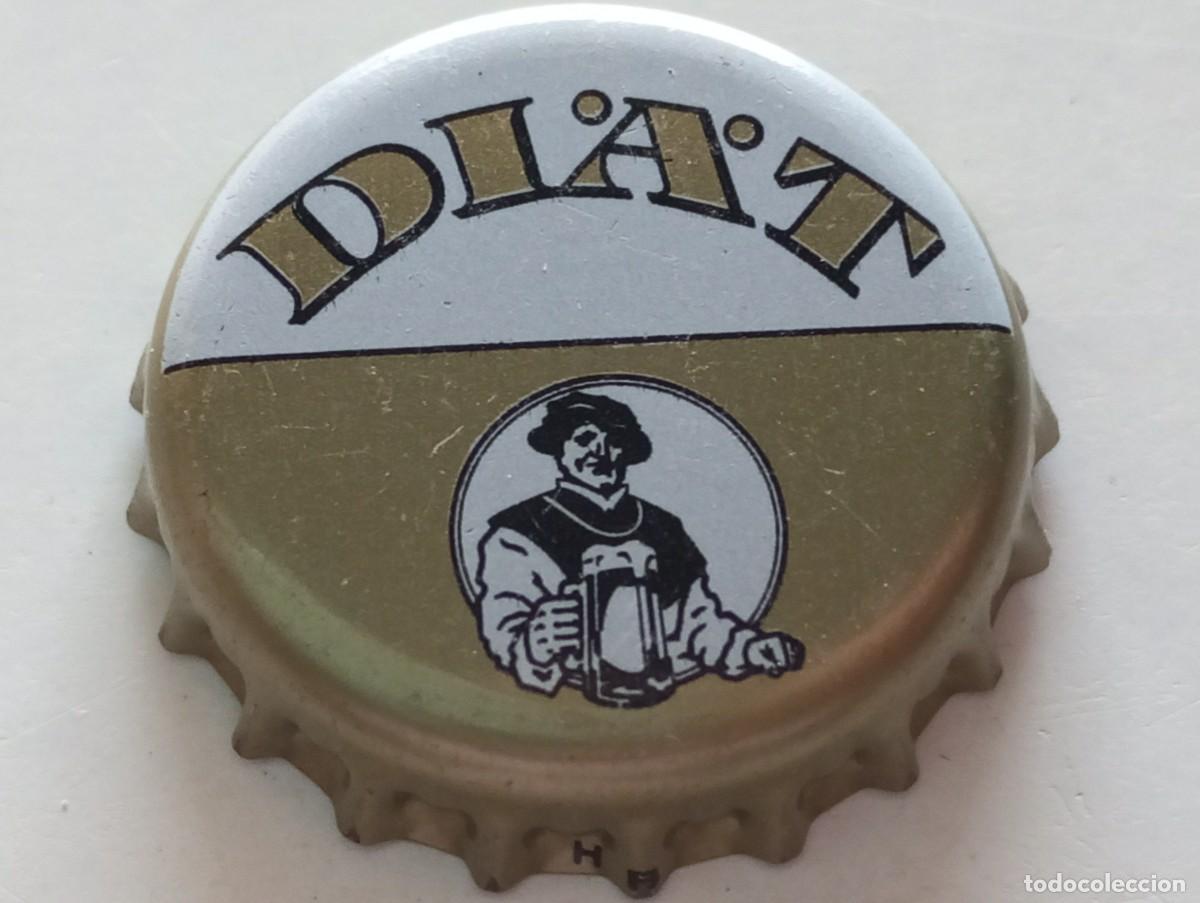 Coleccionismo de cervezas: Chapa tap&oacute;n corona de la cerveza alemana SCHULTHEISS DI&Auml;T