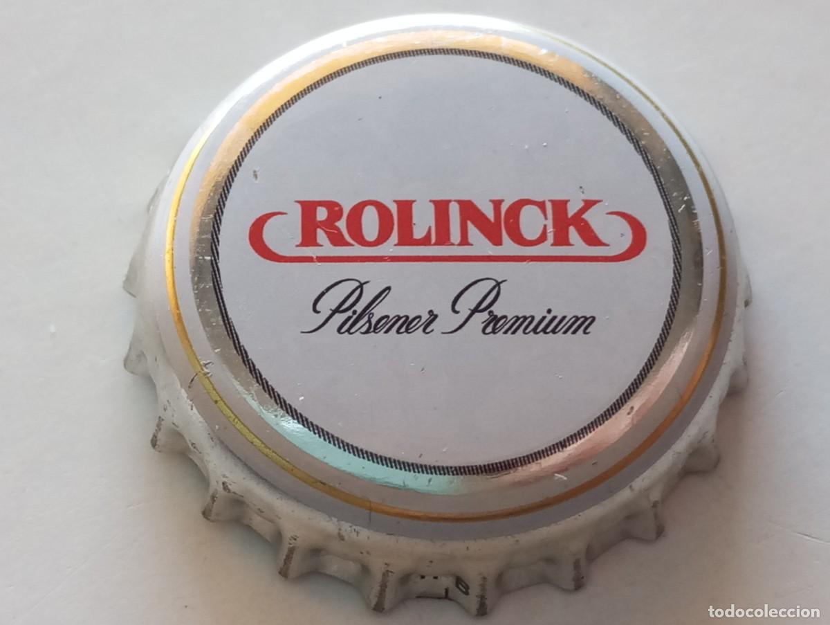 Coleccionismo de cervezas: Chapa tap&oacute;n corona de la cerveza alemana ROLINCK PILSENER PREMIUM