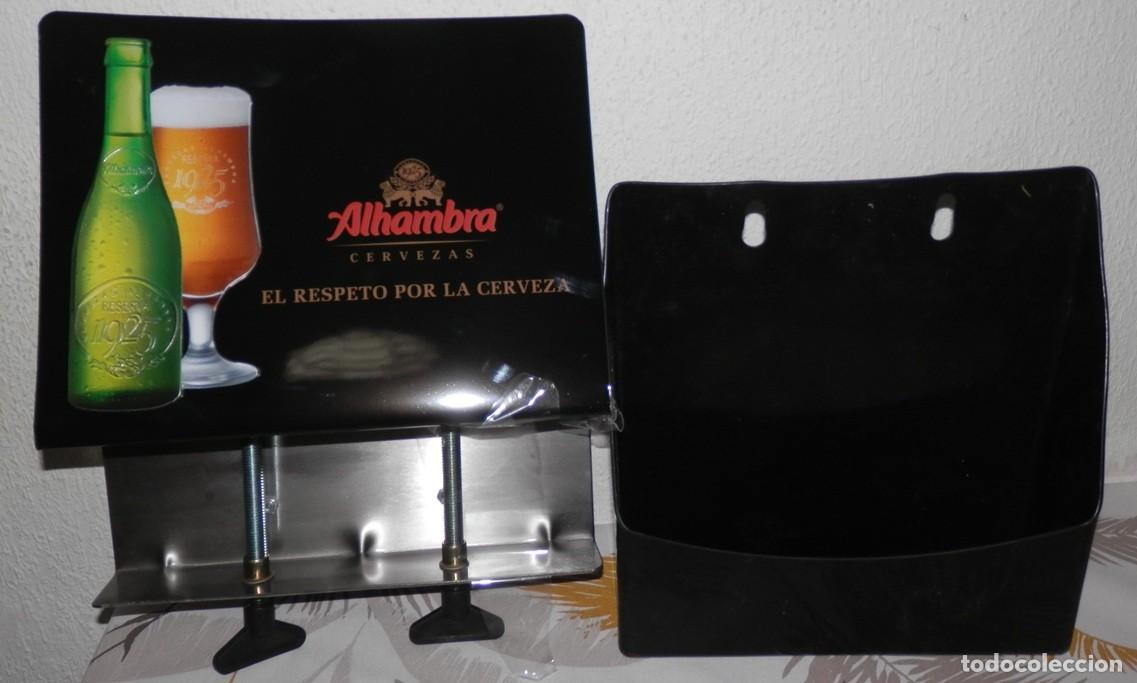Coleccionismo de cervezas: ABREBOTELLAS DE BARRA DE LA CERVEZA DE LA ALHAMBRA