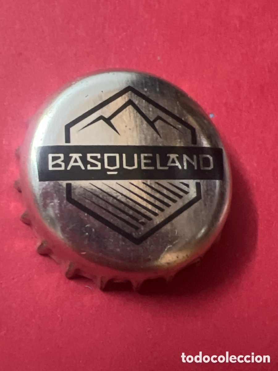 Coleccionismo de cervezas: T4/X70/D5. TAPON CORONA CAPSULA CHAPA CERVEZA BASQUELAND (ESPA&Ntilde;A)