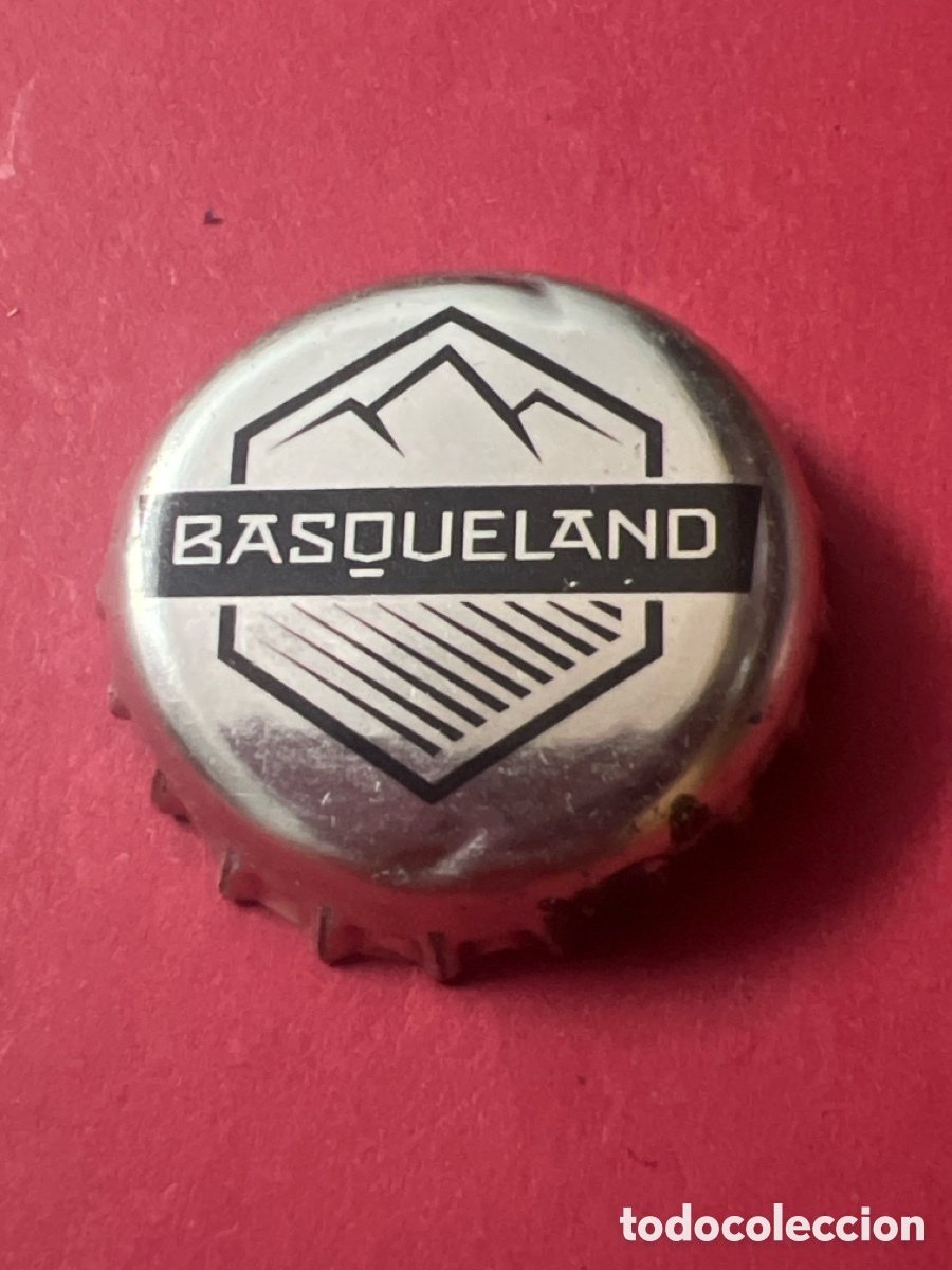 Coleccionismo de cervezas: T4/X70/D6. TAPON CORONA CAPSULA CHAPA CERVEZA BASQUELAND (ESPA&Ntilde;A)