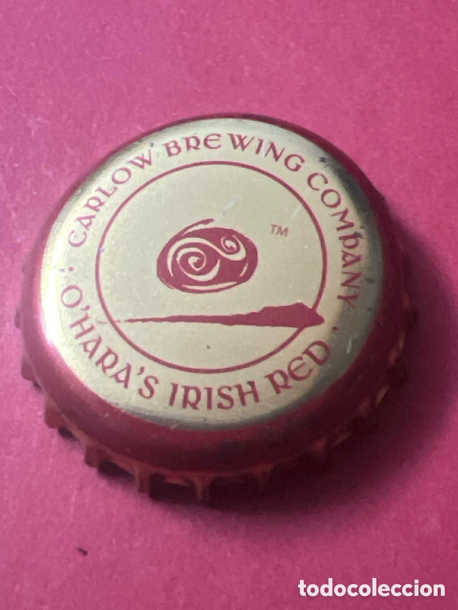 Collectable Beer: T4/X70/E6. CHAPA CERVEZA OHARA'S IRISH RED CARLOW BREWING COMPANY -IRELAND- KRONKORKEN TAPPI