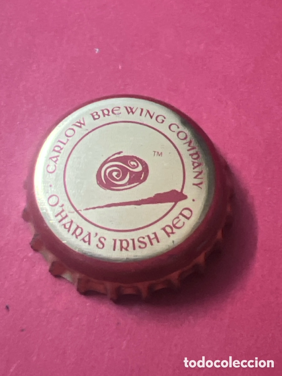 Collectable Beer: T4/X70/F1. CHAPA CERVEZA OHARA'S IRISH RED CARLOW BREWING COMPANY -IRELAND- KRONKORKEN TAPPI