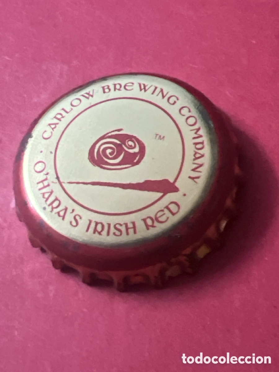 Collectable Beer: T4/X70/F2. CHAPA CERVEZA OHARA'S IRISH RED CARLOW BREWING COMPANY -IRELAND- KRONKORKEN TAPPI