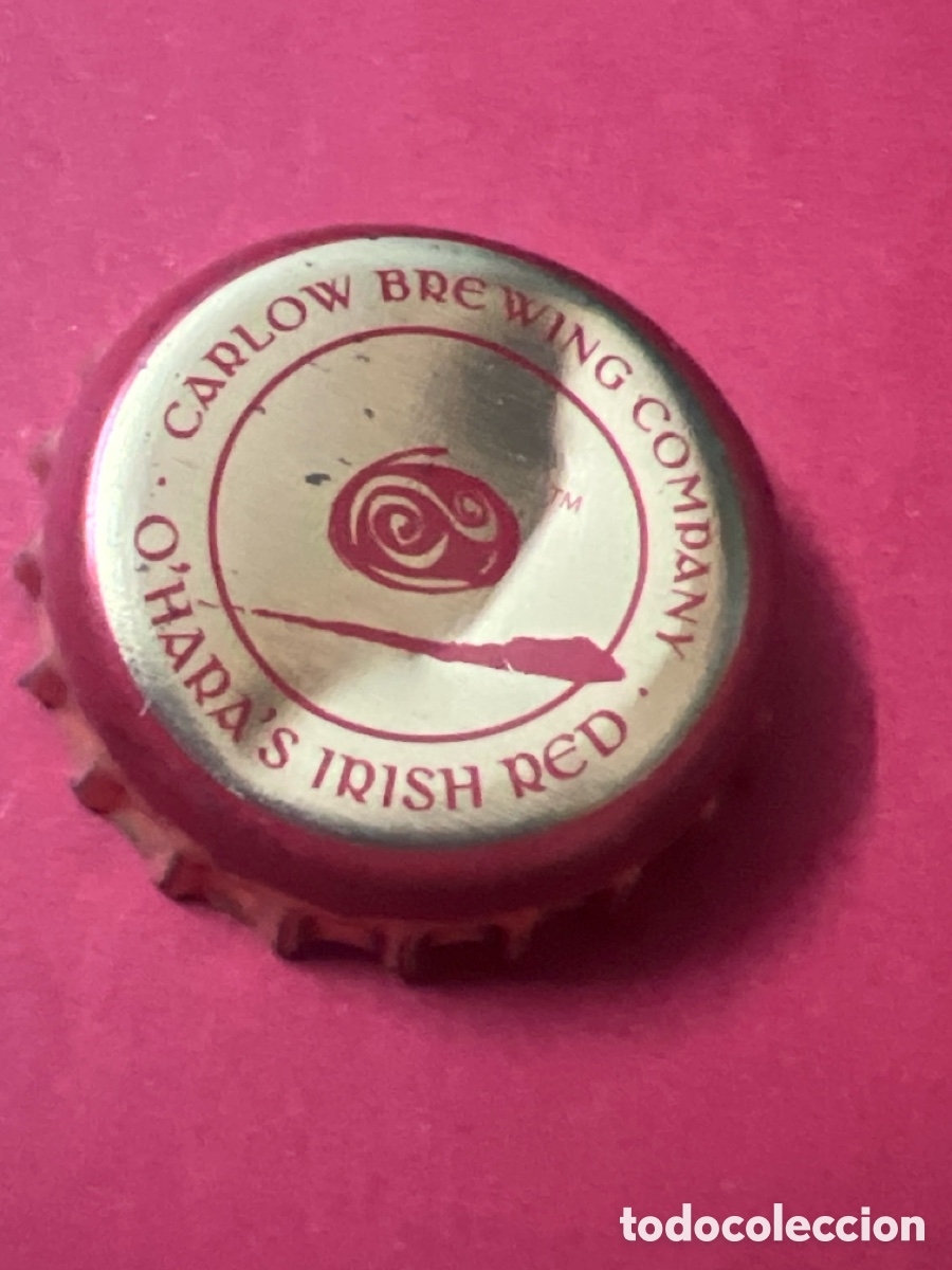 Collectable Beer: T4/X70/F3. CHAPA CERVEZA OHARA'S IRISH RED CARLOW BREWING COMPANY -IRELAND- KRONKORKEN TAPPI
