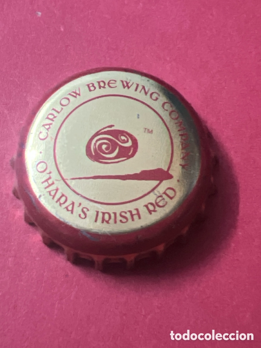 Collectable Beer: T4/X70/F4. CHAPA CERVEZA OHARA'S IRISH RED CARLOW BREWING COMPANY -IRELAND- KRONKORKEN TAPPI