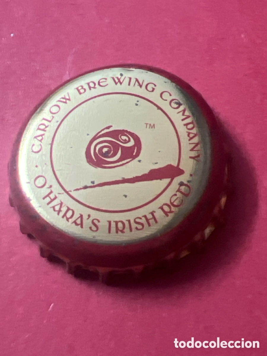 Coleccionismo de cervezas: T4/X70/F5. CHAPA CERVEZA OHARA'S IRISH RED CARLOW BREWING COMPANY -IRELAND- KRONKORKEN TAPPI