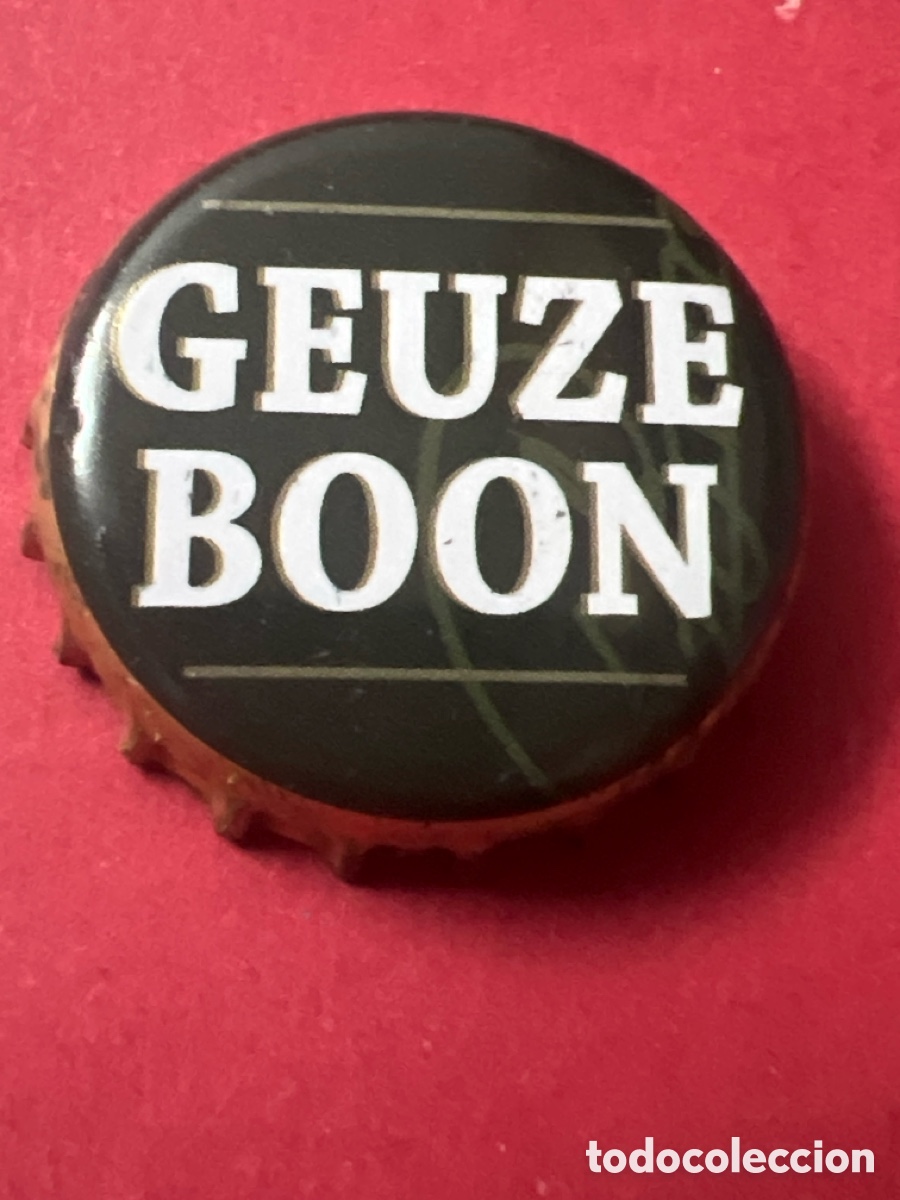 Coleccionismo de cervezas: T4/X70/H3. TAPON CORONA CAPSULA CHAPA CERVEZA GEUZE BOON (B&Eacute;LGICA)