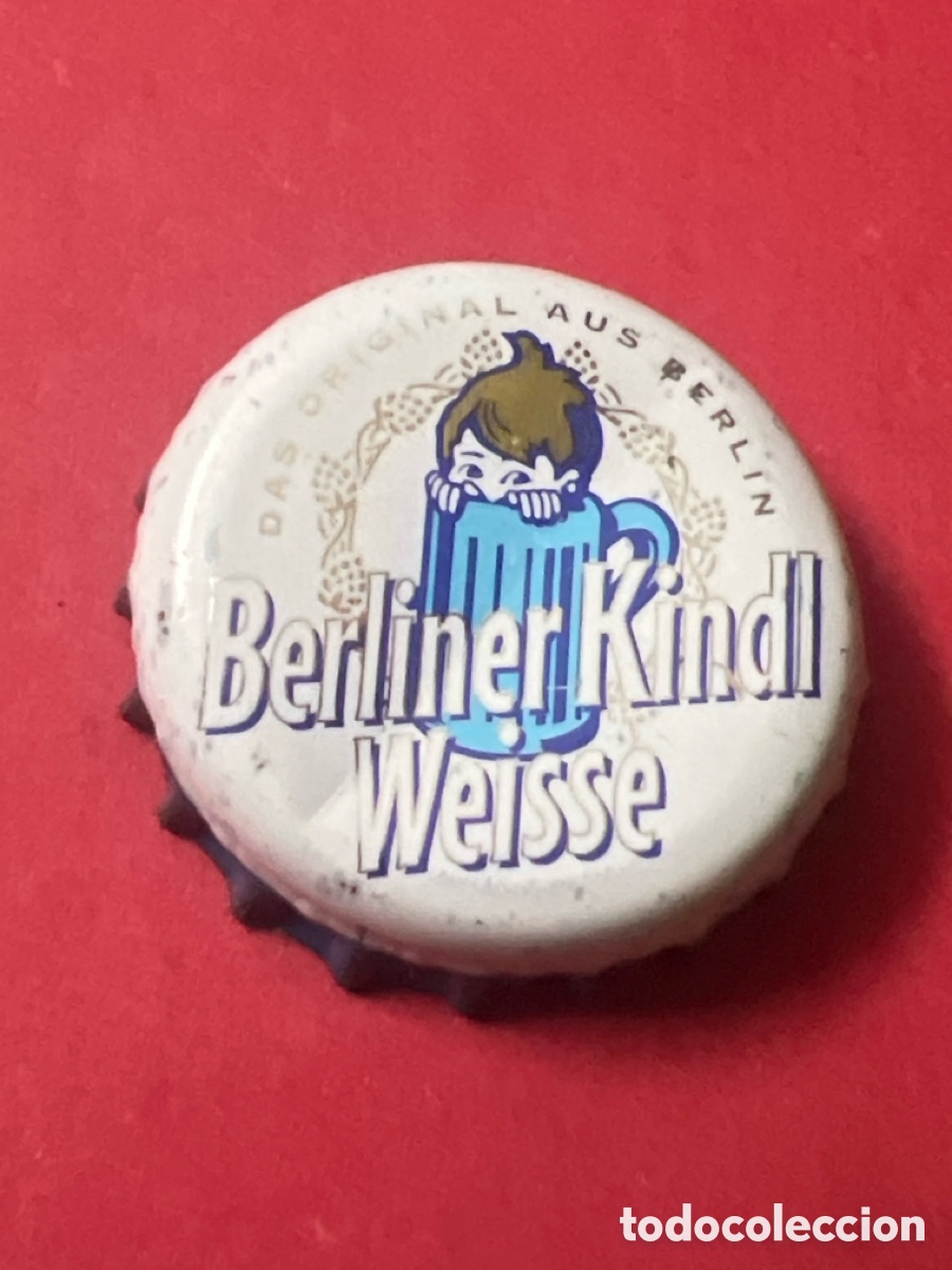 Collectionnisme de bi&egrave;res: T4/X70/P2. CHAPA CERVEZA - ARMENIA - Berliner Kindl Weisse Das Original aus Berlin