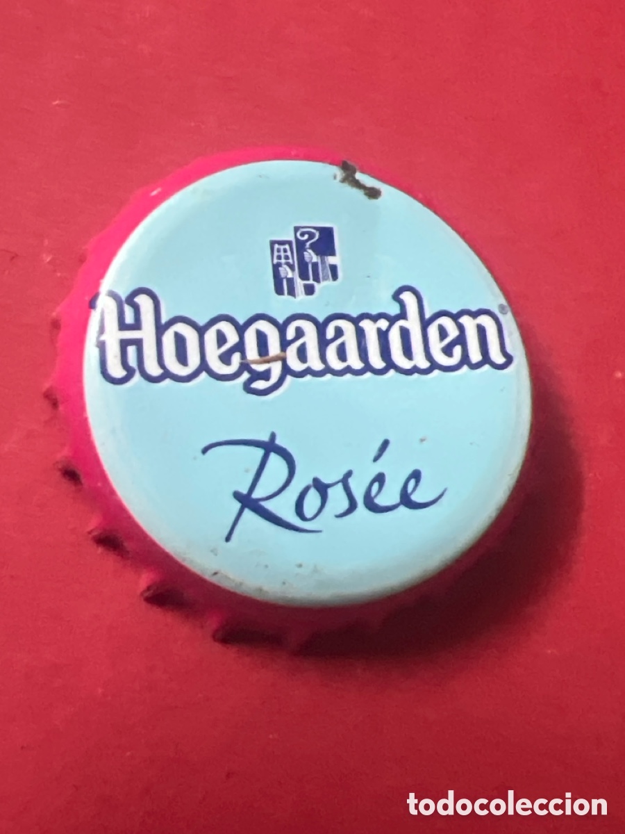 Coleccionismo de cervezas: T4/X70/Q4. chapa tap&oacute;n corona de cerveza, hoegaarden