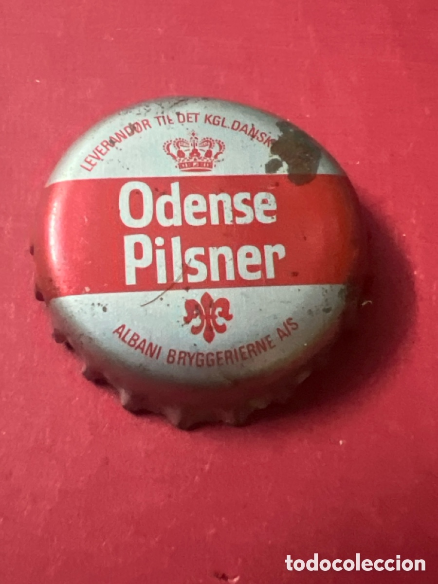 Collectionnisme de bi&egrave;res: T4/X69/C6. CHAPA CERVEZA - ODENSE PILSNER