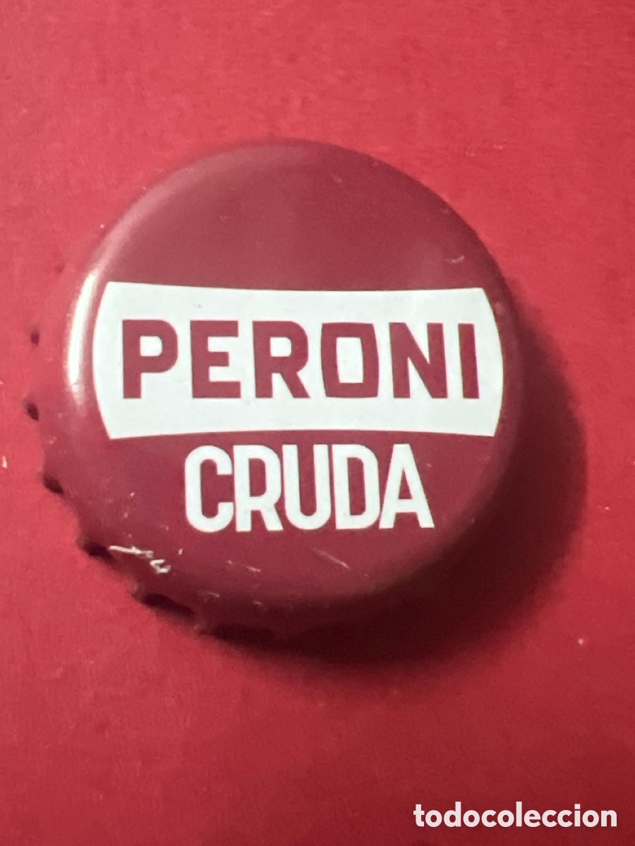 Collezionismo di birre: T4/X69/H4. CHAPA CERVEZA - Peroni Cruda