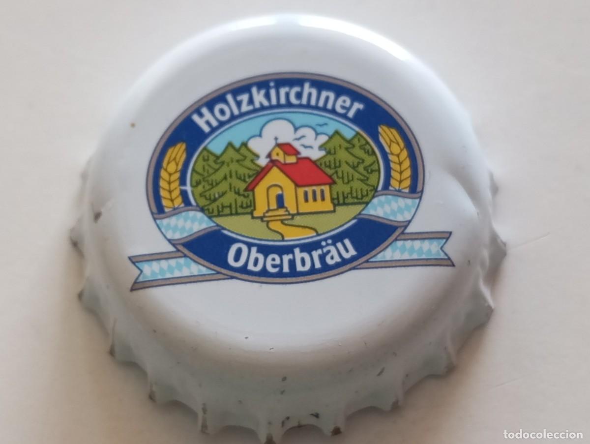 Coleccionismo de cervezas: Chapa tap&oacute;n corona de la cerveza alemana HOLZKIRCHNER - OBERBR&Auml;U