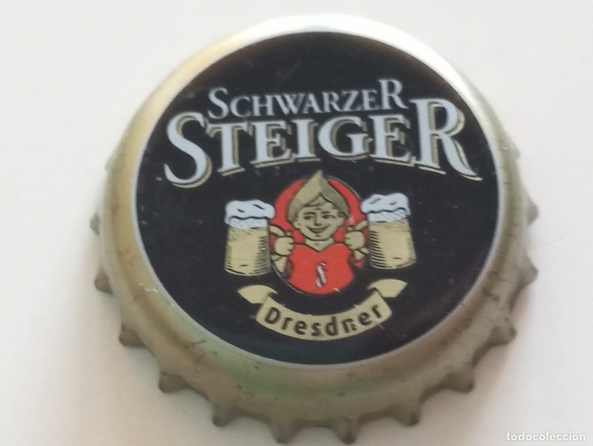 Collectable Beer: Chapa tap&oacute;n corona de la cerveza alemana DRESDNER SCHWARZER STEIGER