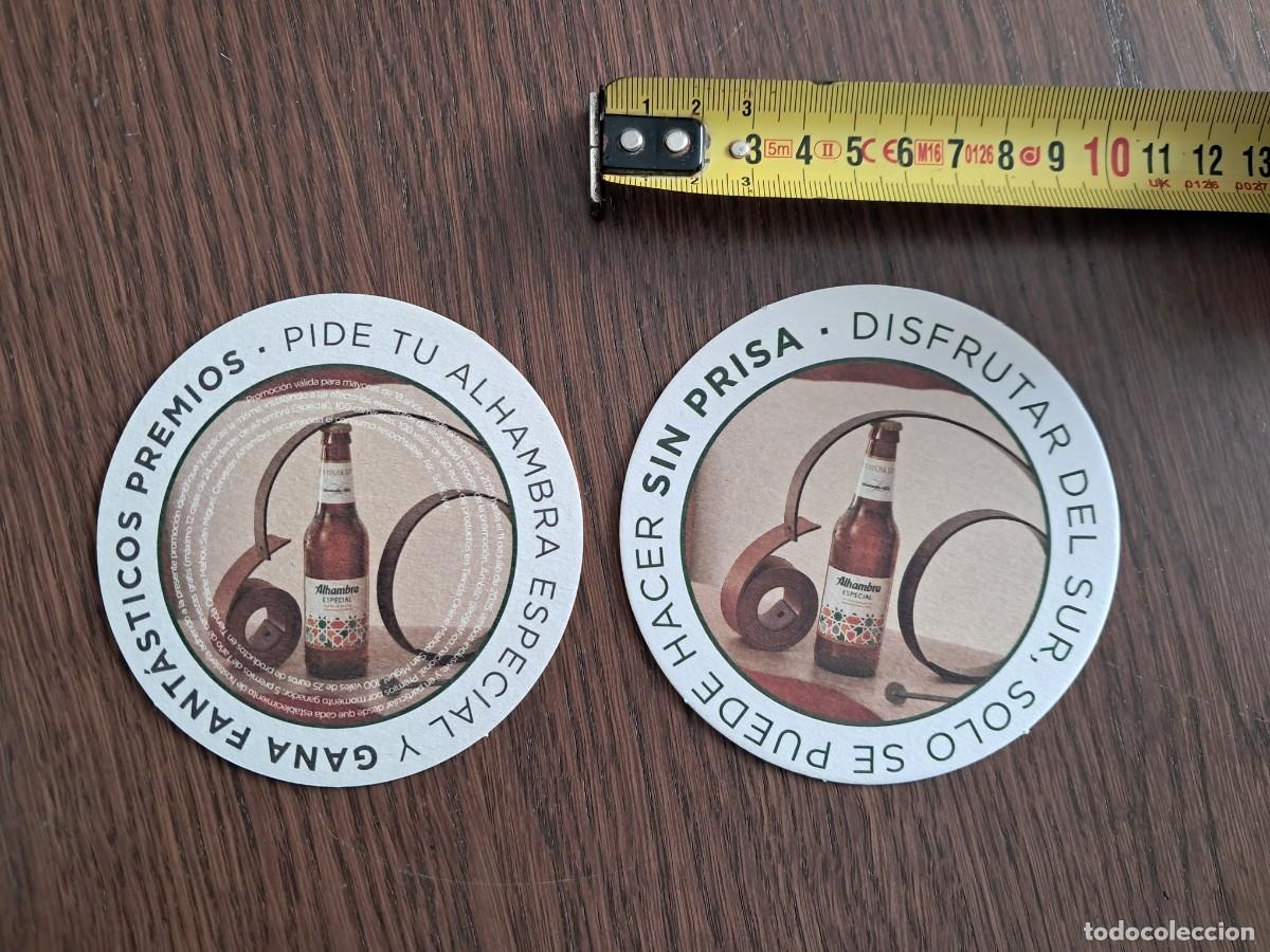 Coleccionismo de cervezas: posavasos de cerveza, Alhambra, gana fant&aacute;sticos premios.