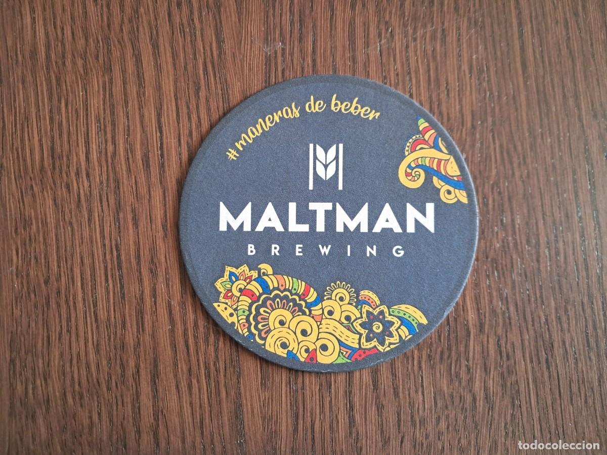Coleccionismo de cervezas: posavasos de cerveza artesana, Maltman brewing, maneras de beber.